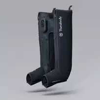 jetboots - Kompresinis masažuoklis Therabody JetBoots Prime S, juoda - 4 nuotrauka
