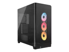 korpusai atx argb - Corsair 4500X RS-R ARGB kompiuterio korpusas, Mid Tower, Juodas (Black) - 2 nuotrauka