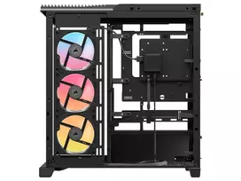 korpusai atx argb - Corsair 4500X RS-R ARGB kompiuterio korpusas, Mid Tower, Juodas (Black) - 3 nuotrauka
