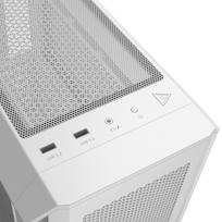 atx mid tower case - XPG VALOR AIR PLUS MID-TOWER, balta (White) - 5 nuotrauka