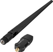 wireless n usb adapter - Lanberg NC-0900-WIE USB Adapter Wireless Network Card USB 2.0 Dual Band AX900 1X Išorinė antena (Black) - 2 nuotrauka