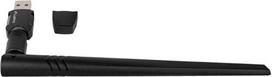 wireless n usb adapter - Lanberg NC-0900-WIE USB Adapter Wireless Network Card USB 2.0 Dual Band AX900 1X Išorinė antena (Black) - 6 nuotrauka