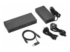 usb c kabelis - Kensington SD4781P USB-C ir USB-A Dvigubas 4K Dokas Juodas (Black) - 3 nuotrauka