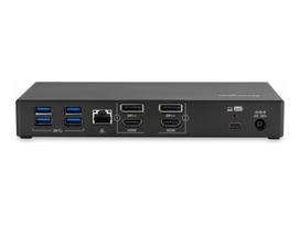 usb c kabelis - Kensington SD4781P USB-C ir USB-A Dvigubas 4K Dokas Juodas (Black) - 6 nuotrauka