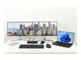 usb c kabelis - Kensington SD4781P USB-C ir USB-A Dvigubas 4K Dokas Juodas (Black) - 9 nuotrauka