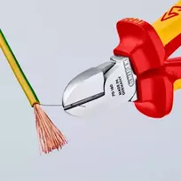 knipex replies 160 - KNIPEX 70 06 160 T Kirpimo replės 160mm - 2 nuotrauka