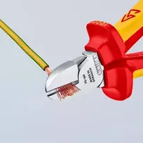 knipex replies 160 - KNIPEX 70 06 160 T Kirpimo replės 160mm - 5 nuotrauka
