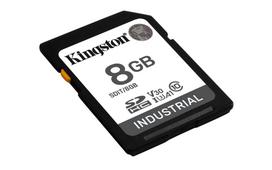 atminties kortele sd 8 gb - Kingston Industrial 8GB SDHC Class 10 UHS-I Memory Card - 5 nuotrauka