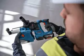 bosch battery 18v - Nusiurbimo sistema Bosch GDE 18V-12 - 4 nuotrauka