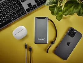 power bank 20000mah - Intenso F20000, 20000mAh, QC3.0, pilkas (grey) - 5 nuotrauka