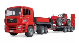 manitou - Bruder Loader & telehandler MAN TGA 02774 - 3 nuotrauka