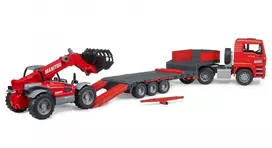 manitou - Bruder Loader & telehandler MAN TGA 02774 - 5 nuotrauka