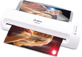 laminavimo aparatas - Olympia A396 Plus Šaltas/karštas laminatorius 300mm/min Baltas - 2 nuotrauka