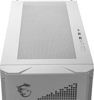 micro atx korpusas - MSI MPG Velox 300R Airflow PZ White (Baltas) - 4 nuotrauka