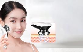 ultragarsinis masazuoklis - Facial massager EMS ANLAN 01-ADRY11-001 - 4 nuotrauka
