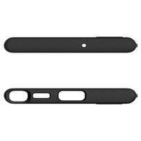 s22 ultra deklai - Spigen "Liquid Air Case Galaxy S22 Ultra" Matte black - 2 nuotrauka