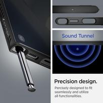 s22 ultra deklai - Spigen "Liquid Air Case Galaxy S22 Ultra" Matte black - 5 nuotrauka