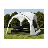 sulankstomi baldai - Lauko baldų komplektas Gardlov 00017966, juodas (Black), 180 cm + 2 suolai - 5 nuotrauka