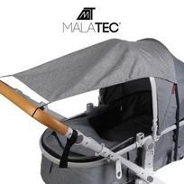 stogeliai nuo saules - Malatec 23975 vežimėlio stogelis nuo saulės, pilkas (Grey) - 13 nuotrauka