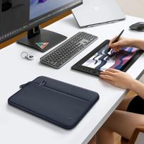 krepsys nesiojamam kompiuteriui 16 - Tech-Protect Sleeve Laptop Bag 15-16 - Blue - 8 nuotrauka