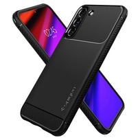 telefonai - Spigen "Rugged Armor Case Galaxy S22" Matte black - 3 nuotrauka