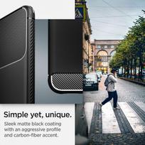 telefonai - Spigen "Rugged Armor Case Galaxy S22" Matte black - 6 nuotrauka