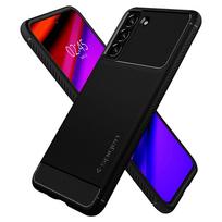 samsung s21 fe deklas -  SPIGEN RUGGED ARMOR GALAXY S21 FE MATTE Juodas - 3 nuotrauka