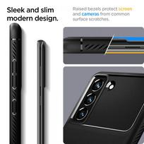 samsung s21 fe deklas -  SPIGEN RUGGED ARMOR GALAXY S21 FE MATTE Juodas - 10 nuotrauka
