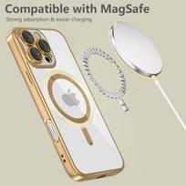 deklas telefonui 16 pro - Tech-Protect "MagFlex Magsafe Case iPhone 16 Pro" Shiny Gold - 2 nuotrauka