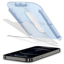 iphone 12 apsauginis stiklas - Spigen Glass.Tr Ez Fit 2-Pack iPhone 12 Pro / iPhone 12 - 9 nuotrauka
