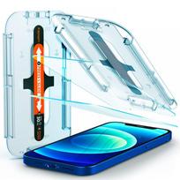 iphone 12 apsauginis stiklas - Spigen Glass.Tr Ez Fit 2-Pack iPhone 12 Pro / iPhone 12 - 10 nuotrauka