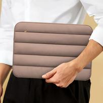 krepsys nesiojamam kompiuteriui 16 - Tech-Protett Fluffy Laptop Bag 15-16 - Brown - 5 nuotrauka