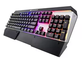 gaming klaviatura - COUGAR Attack X3 RGB, Juoda (Black) - 6 nuotrauka