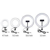 led ring lempa - Ring LED lamp with adjustable base Puluz PU391 - 7 nuotrauka