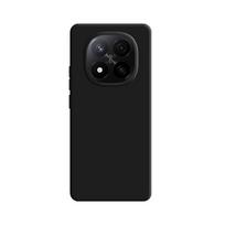 xiaomi redmi note 14 pro - 3MK Silikoninis Dėklas Xiaomi Redmi Note 14 Pro+ - Juodas (Black) - 2 nuotrauka