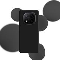 xiaomi redmi note 14 pro - 3MK Silikoninis Dėklas Xiaomi Redmi Note 14 Pro+ - Juodas (Black) - 3 nuotrauka
