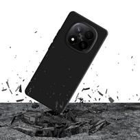 xiaomi redmi note 14 pro - 3MK Silikoninis Dėklas Xiaomi Redmi Note 14 Pro+ - Juodas (Black) - 5 nuotrauka