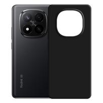xiaomi redmi note 14 pro - 3MK Silikoninis Dėklas Xiaomi Redmi Note 14 Pro+ - Juodas (Black) - 6 nuotrauka