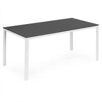 lauko stalai senukai - Lauko stalas MultiGarden, balta sp./pilka sp., 156 cm x 78 cm x 74 cm - 2 nuotrauka