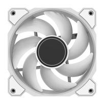 kompiuterio ausintuvas - Darkflash DR08 Cooling Fan (White) - 3 nuotrauka