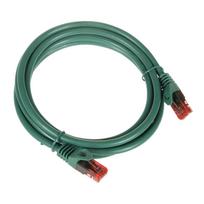 6 cat lan - Maclean Cat. 6 RJ-45 To RJ -45 Cable 2 m Green - 3 nuotrauka