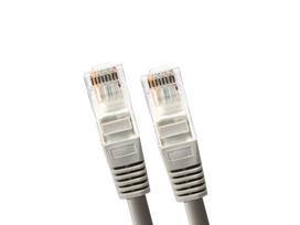 6 cat lan - Maclean Cat. 6 RJ-45 To RJ -45 Cable Gray 3m - 3 nuotrauka