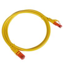 lan patch cord - Maclean MCTV-301 Patch Cord UTP Cat6 Cable Yellow - 3 nuotrauka