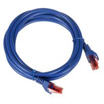 rj45 kabelis 3m - Maclean MCTV-303 Patch Cord UTP Cat6 3m Blue - 3 nuotrauka