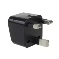 eu esa adapteris - Maclean MCE154 EU Socket for UK Black - 3 nuotrauka