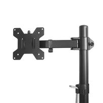monitoriaus stovas laikiklis dvigubas - Maclean MC-967 Dvigubas vertikalus monitoriaus laikiklis, 13-27", max VESA 100x100, 2x 9 kg - 6 nuotrauka