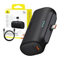 baseus 20w power bank - Baseus Compact P10068306113-00, 5000mAh, 20W, juodas - 2 nuotrauka