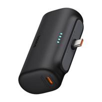 baseus 20w power bank - Baseus Compact P10068306113-00, 5000mAh, 20W, juodas - 8 nuotrauka