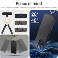 deklas telefonui 16 pro - Spigen CYRILL KAJUK CLASSIC CHARM MAGSAFE IPHONE 16 PRO BLACK ACS08409 - 4 nuotrauka
