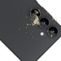 apsauginis stiklas s25 plus - 3MK Lens Protection Pro Black for Samsung Galaxy S25  black/black - 3 nuotrauka